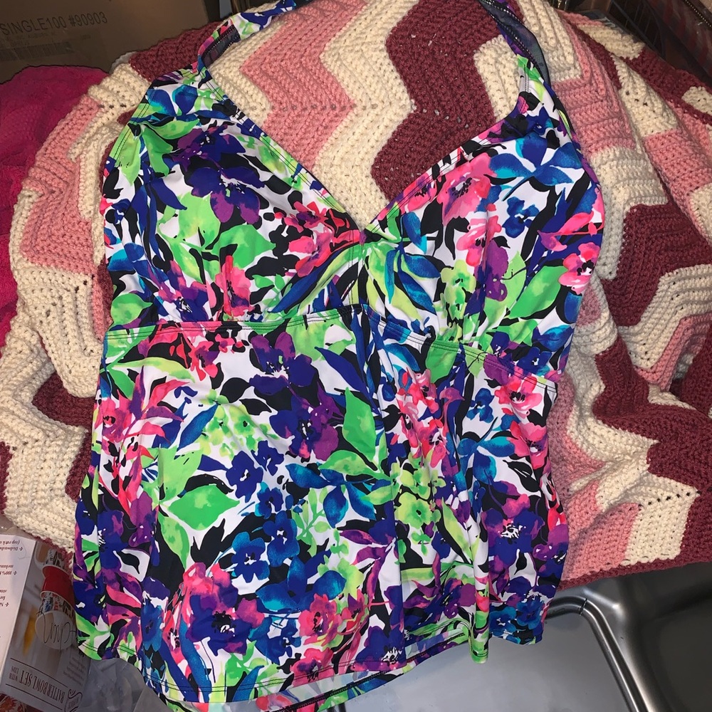 Swimsuits For All Shore Club Halter Swimsuit Top